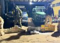 Operação conjunta entre BPFRON e PRF apreende quase 200 kg de drogas e prende sete pessoas na BR-364